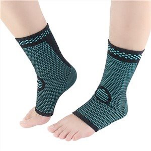 Bomuld Ankel Sports kompressionsærmer